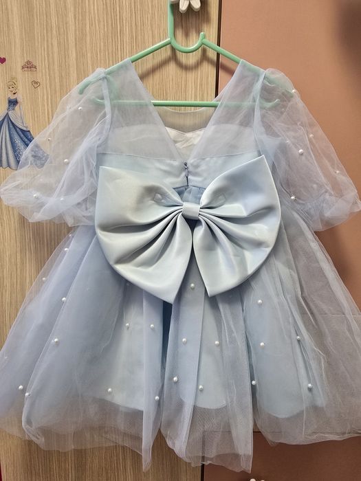 Официална синя рокля