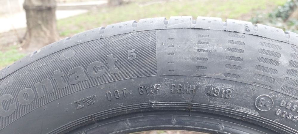 1 бр. Лятна гума 205/55R16 Continental ContiEcoContact 5