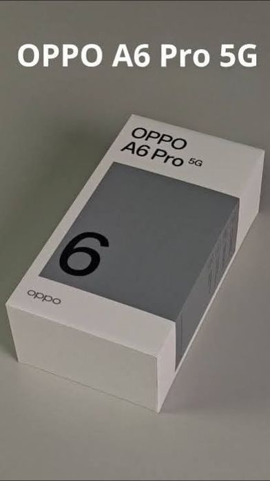 Oppo A6 Pro 5G, 8GB/256GB, Lunar Titanium, Sigilat, Garanție 24 Luni