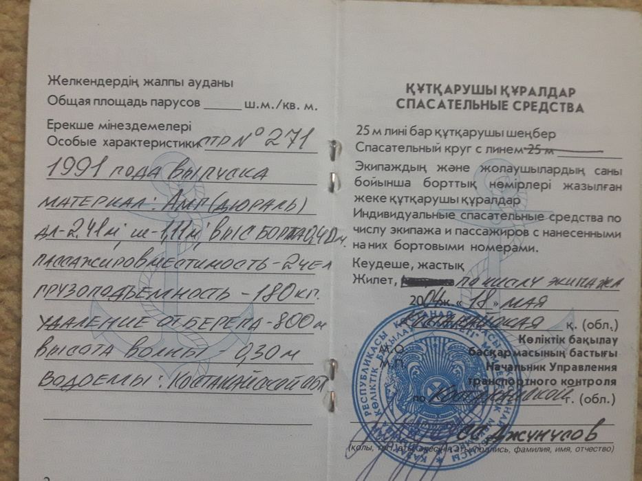 Лодка. Алюминиевая