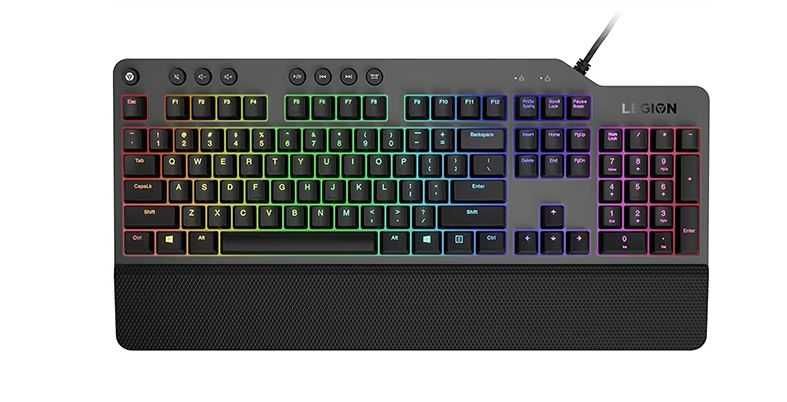 Tastatura Gaming mecanica LENOVO Legion K500 RGB, USB, negru