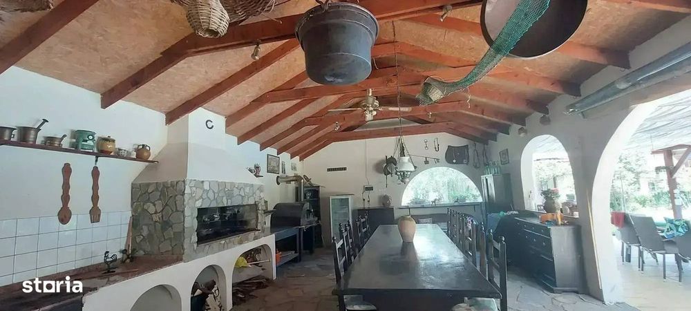Vila cu 8 Camere Corbeanca | Semineu | Curte 2300mp | Piscina | Sauna