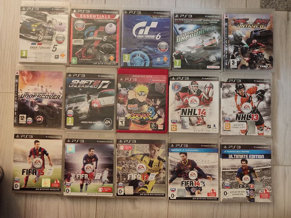 Игры для PS3 обновил март