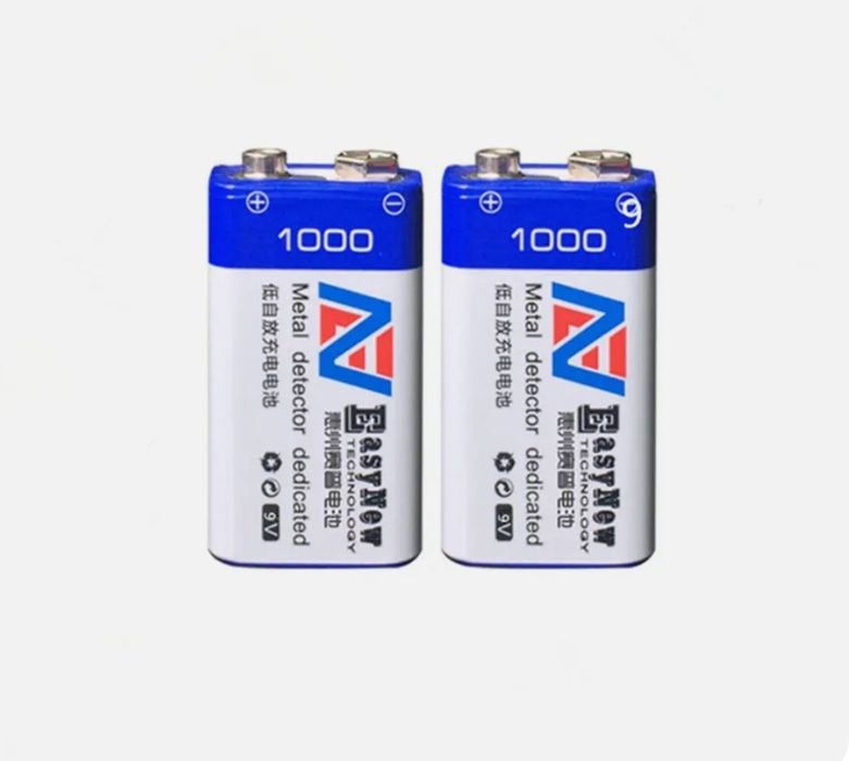 Аккумуляторы для металлодетектор 9 В
