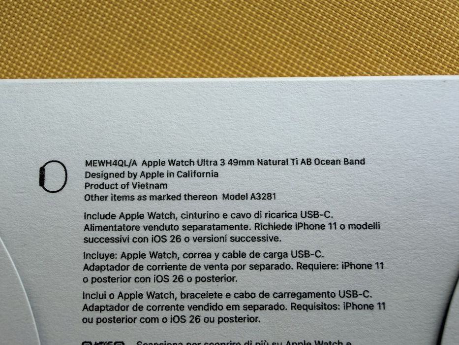 Apple watch ultra 3
