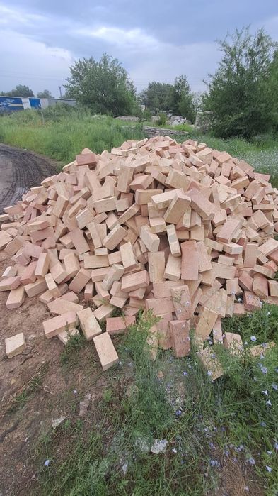 Кирпич красный с завода