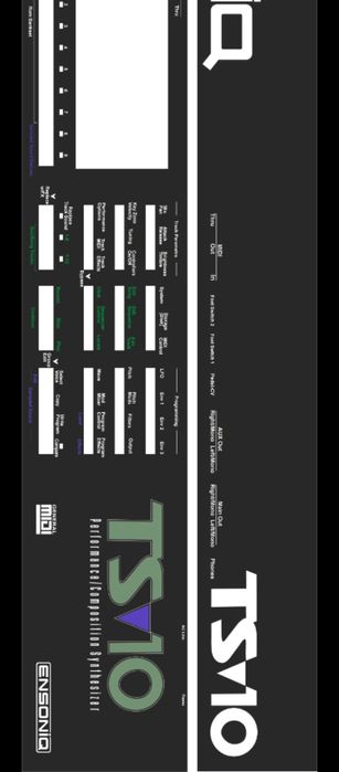 Ts 10 sintezator uchun nakleyka