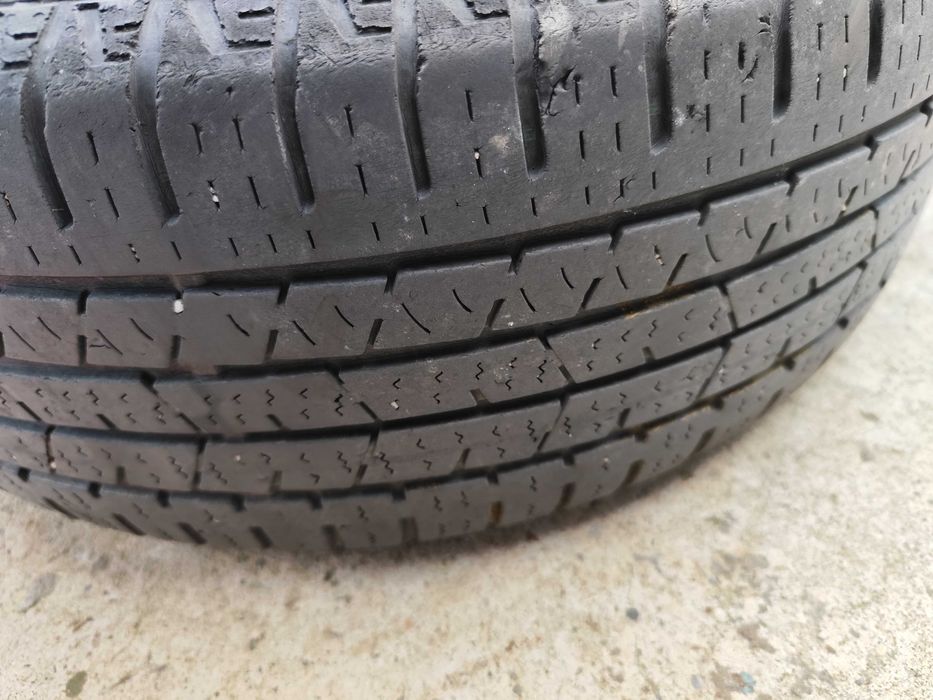 Jante aliaj originale NISSAN cu anvelope CONTINENTAL 215/65/r16.dot 17