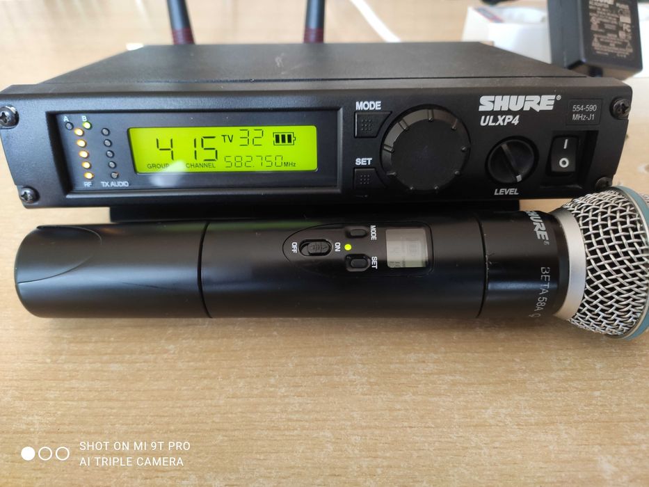 Microfon wireless Shure ULX P BETA 58 ORIGINAL