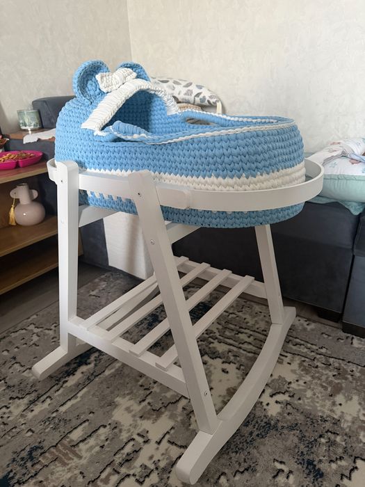 Люлька с подставкой для новорожденных