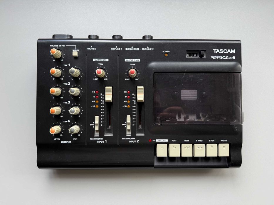 TASCAM Porta 02 mkII Ministudio 4-Track Cassette Recorder