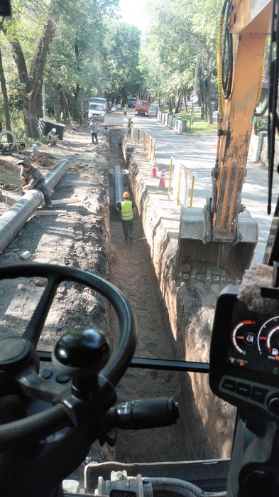 Услуги экскаватора