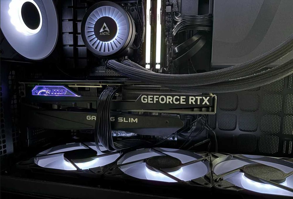 Видеокарта MSI GeForce RTX 4070 SUPER 12G GAMING X SLIM