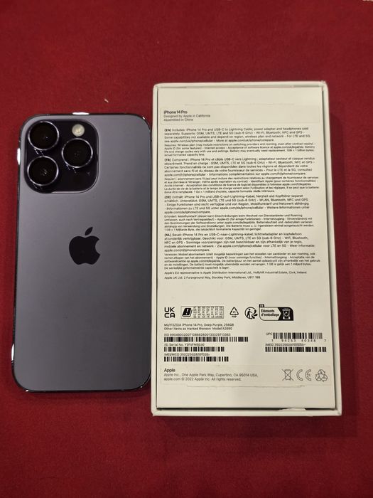 Vand iPhone 14 Pro 256gb Purple