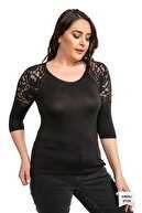 Блузка НОВАЯ, ТУРЦИЯ Черный цвет Трикотаж разм 54-56 Стройнит, Красиво