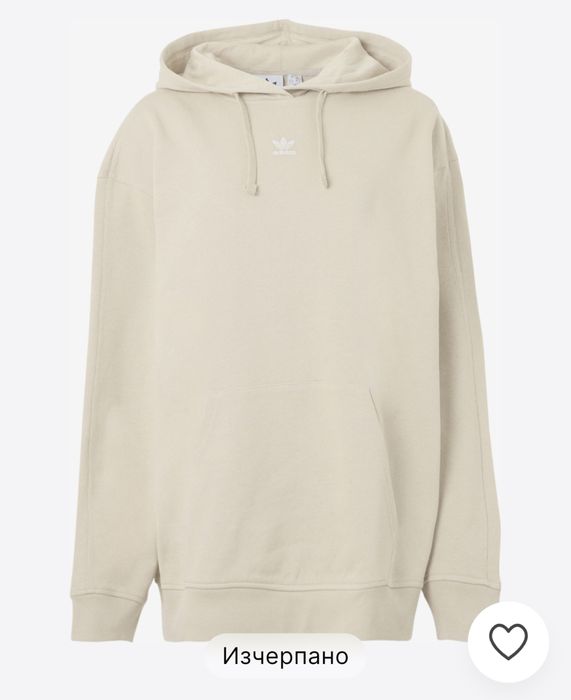 Оригинален кремав суичър Адидас
