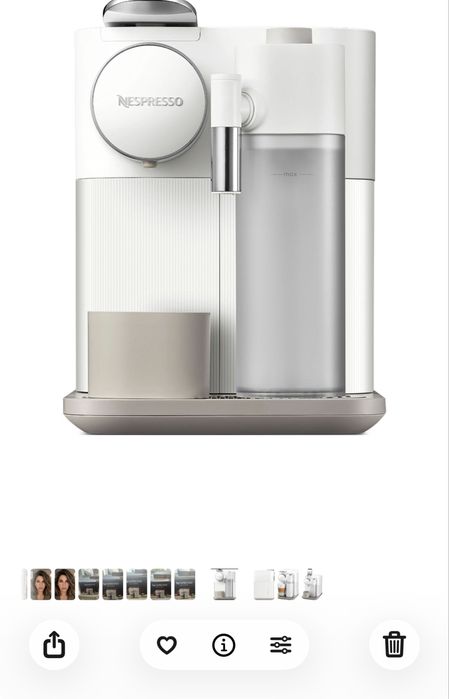Nespresso Gran Lattissima ALB EN640.W – NOU, SIGILAT + 50 CAPSULE CADOU