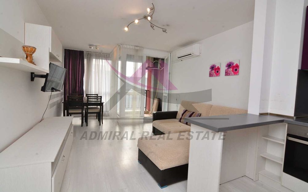 Нов! Красив и модерен! Двустаен- Гранд Мол