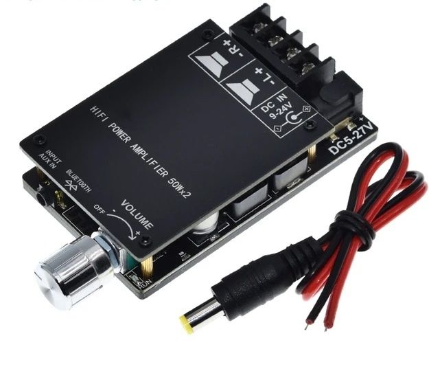 Amplificator audio stereo cu bluetooth