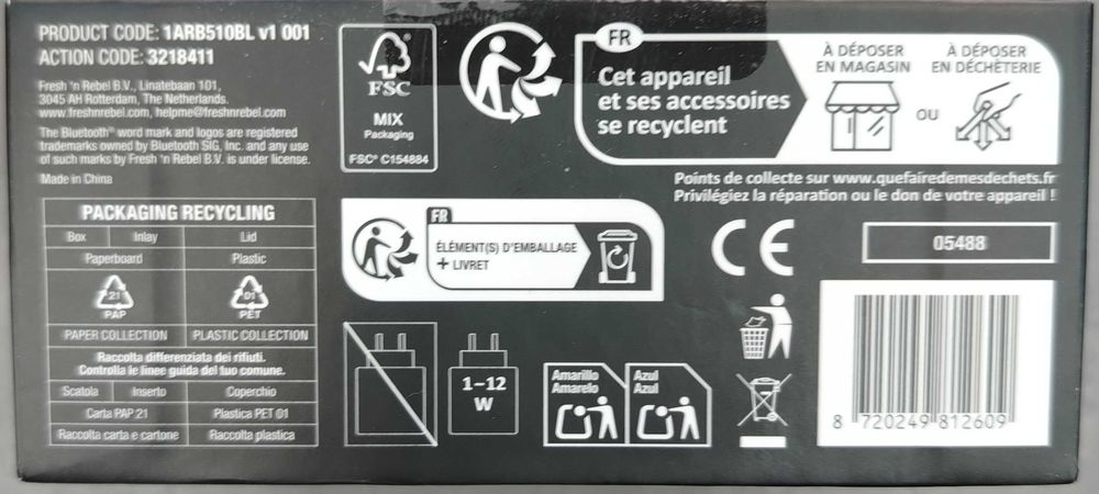 Boxa portabila Fresh n Rebel - Enceinte Sans Fil [#11128#]