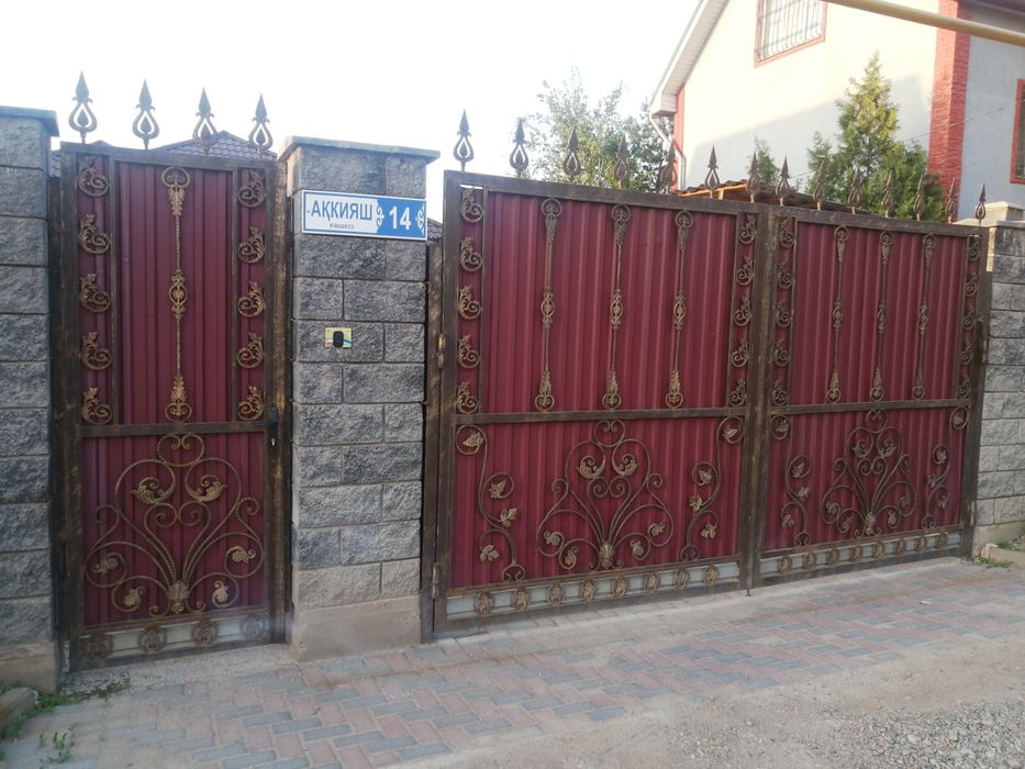 Ворота с калиткой