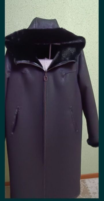 Продам эко шубу, двухсторонная