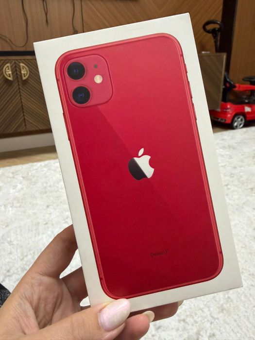 Iphone 11 красного цвета