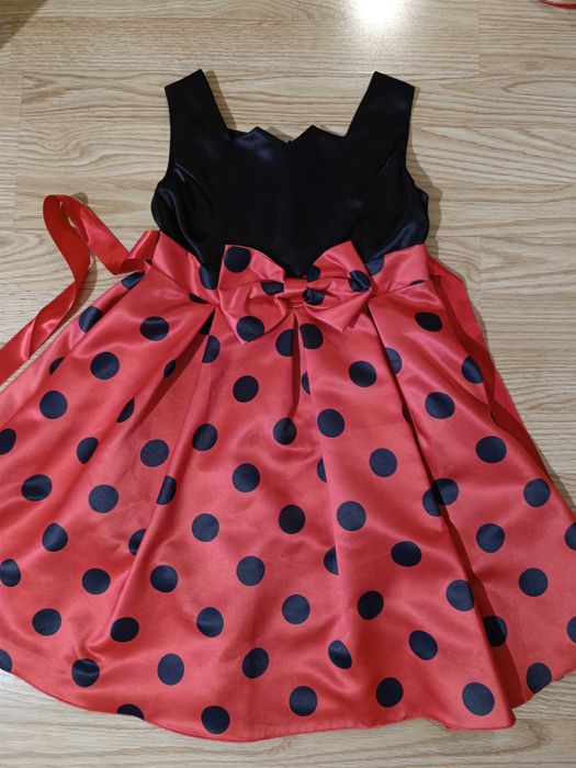 Рокля Калинката и Черния котарак + аксесоари