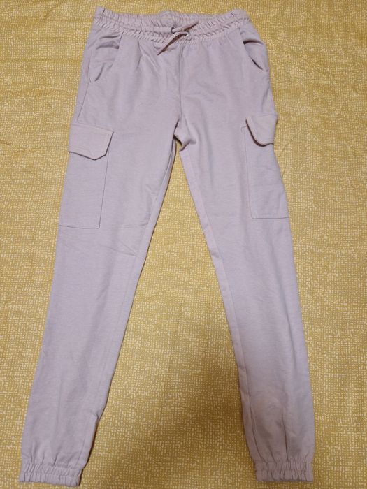 Pantaloni adolescente  roz pudrat