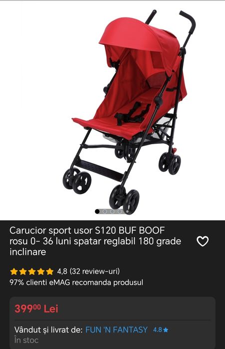 Vând căruț sport Iași/Botoșani