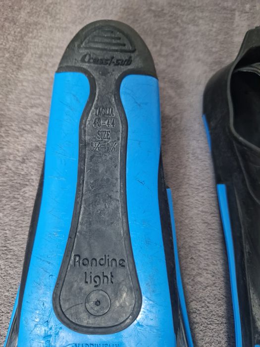 Aripioare (labe) de scufundări Cressi Light albastru-negre - 43/44
