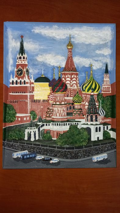 Картина резная из дерева