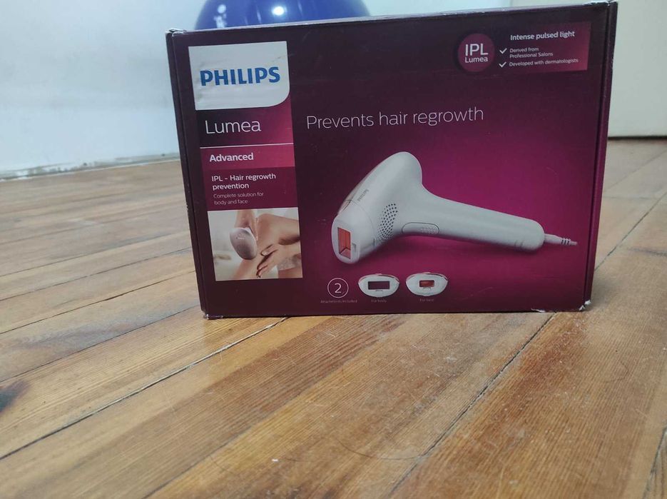 Philips Lumea Advanced – работи отлично, нарушена кутия