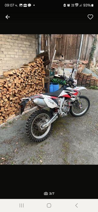 Yamaha wr250f  стартер със документи!