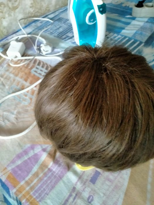 Парик из натуральных волос