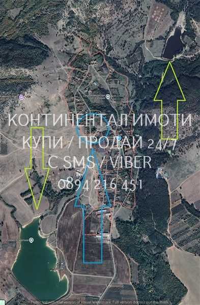 Прекрасен парцел 720м2 до къщи, ток и вода, на тихо място - код 62234