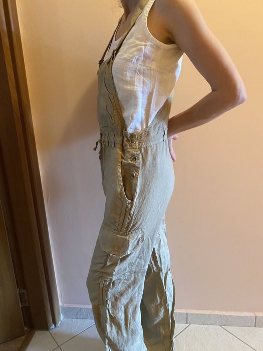 Ленен дълъг италиански гащеризон Samas