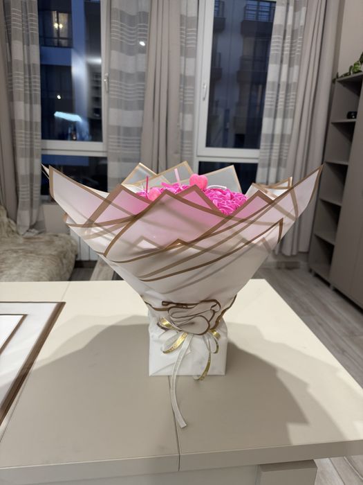 Букет от вечни рози