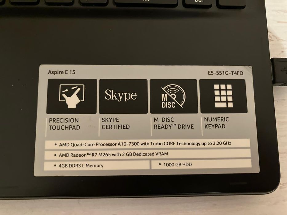 Ноутбук Acer  Aspire E15