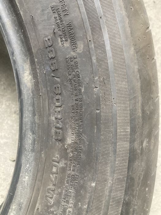 Anvelope Goodyear set 4 buc  235/60 R 18 Dot 2022