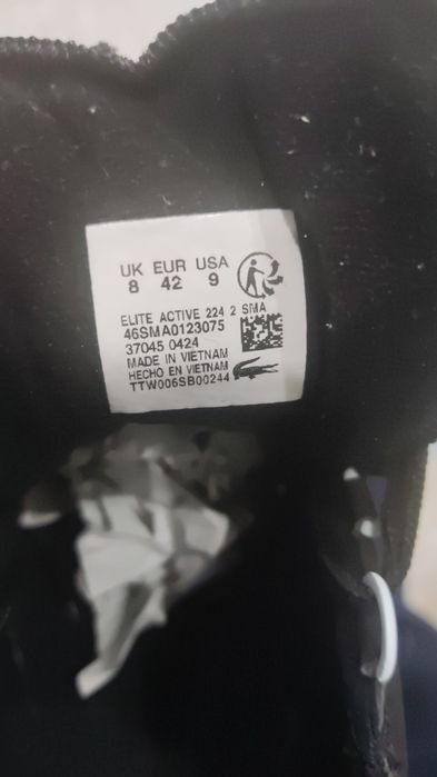 Оригинал Новые кроссовки Лакоста