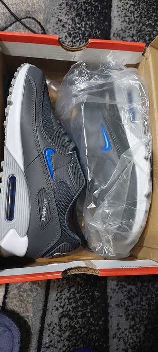 НОВИ! Оригинални маратонки Nike Air Max 90 grey 43 стелка 27.5см