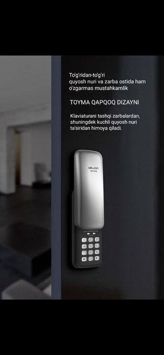 "WELKOM" smart qulflari