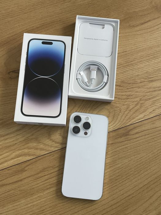 Бартер като нов iPhone 14 Pro 256gb silver 100%