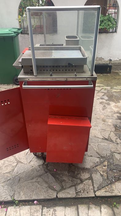 Газова количка за приготвяне на сандвичи