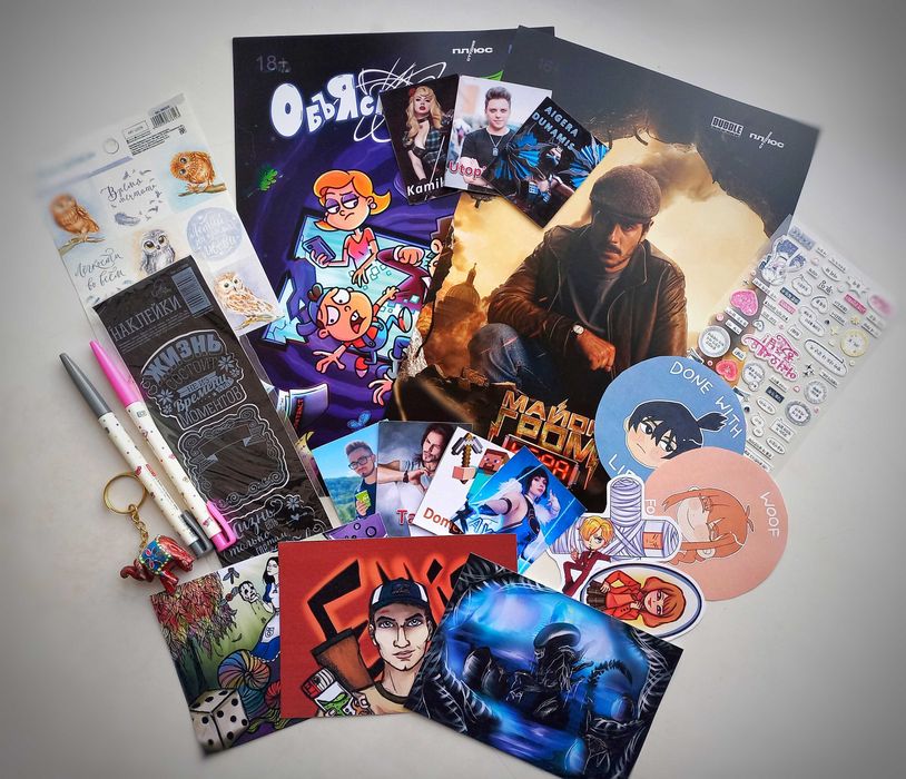 Автографы UtopiaShow, AigeraDunamis, KamikoZero с ComicCon Astana2023