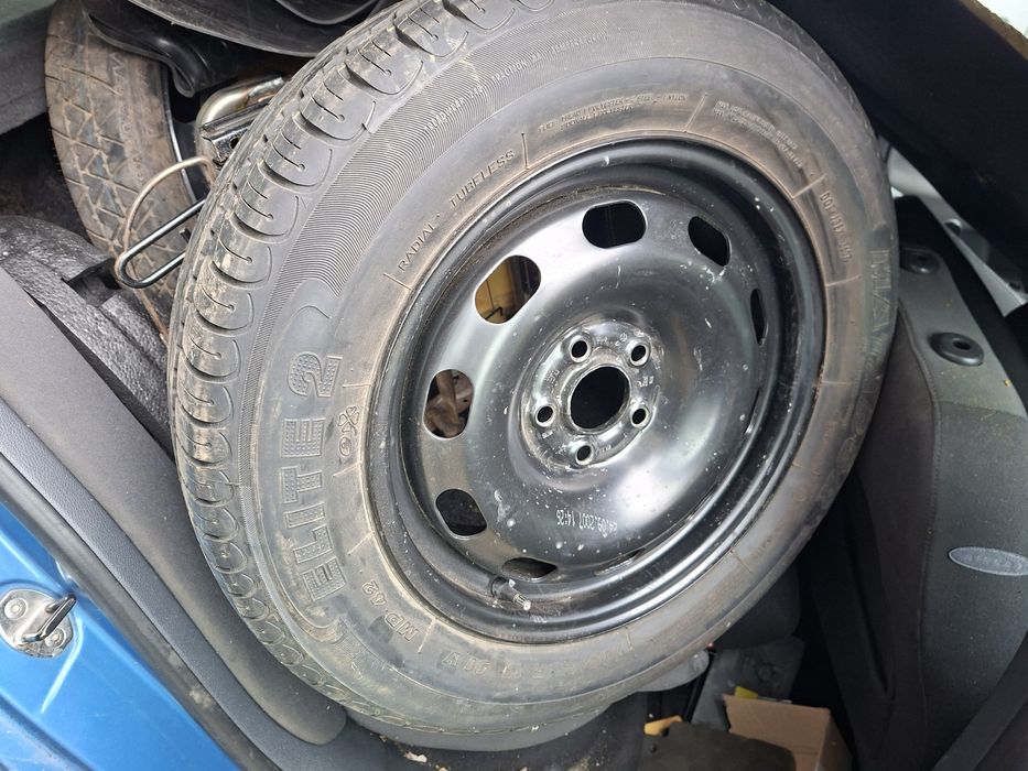 5x100 r15 195 65 15 rezerva  vw skoda seat