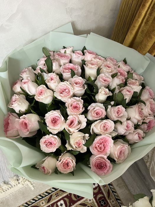 51 роза 2 букет