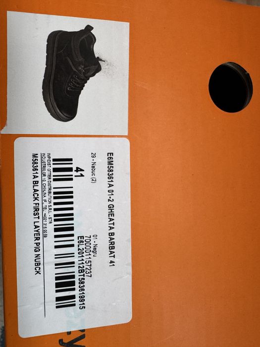 Ghete Epica piele nabuc 41 EU