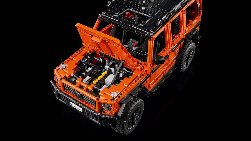 Конструктор Mercedes-Benz G 500 –42177 – 2891 части – съвместим с LEGO
